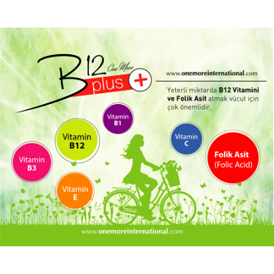 One More B12 Plus (32 Adet Vitamin Bandı)